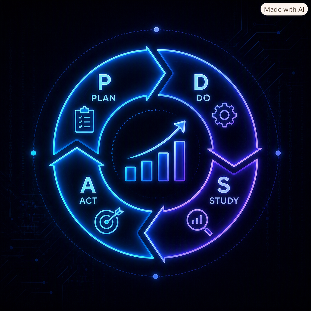 Plan, Do, Study, Act process improvement